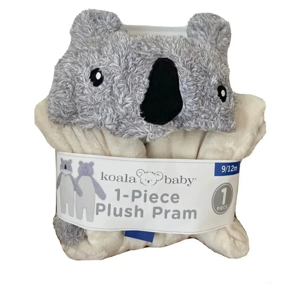 Koala Baby 1-Piece Plush Hooded Pram